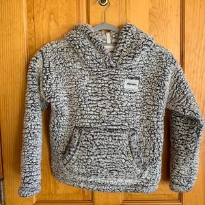 EUC Abercrombie Kids heavy soft fleece hooded sweatshirt